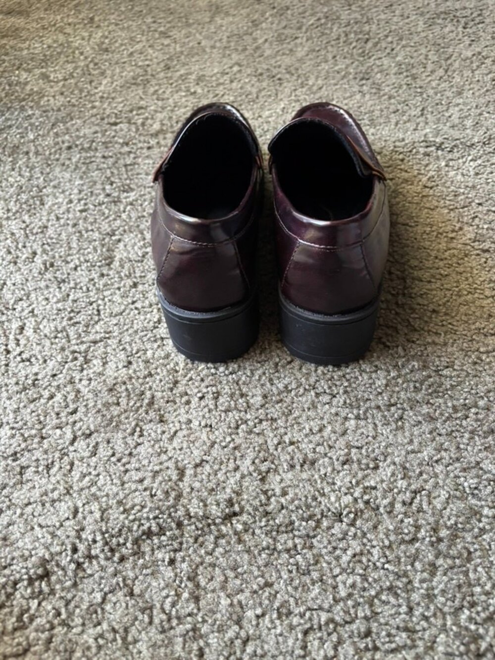 boc Women's Dark Brown Patent Leather Moccasins - Picture 7 of 13